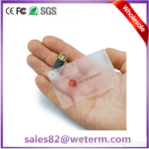 Electronics Pendrive 4gb Transparent Blank Visa Credit Cards